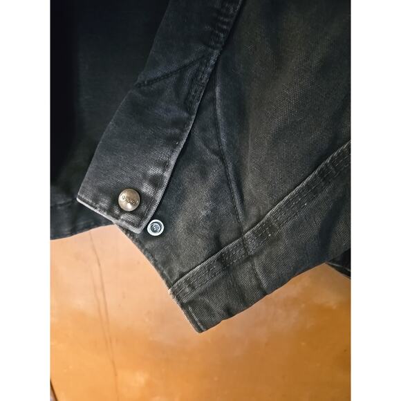 J97 - MOS Carhartt (XL Regular) Detroit Jacket - Blanket Lined Bomber Green - Picture 10 of 10